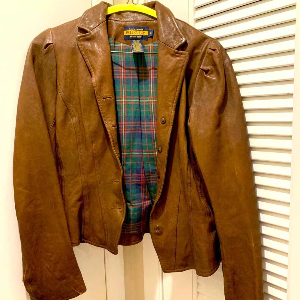 Ralph Lauren leather jacket